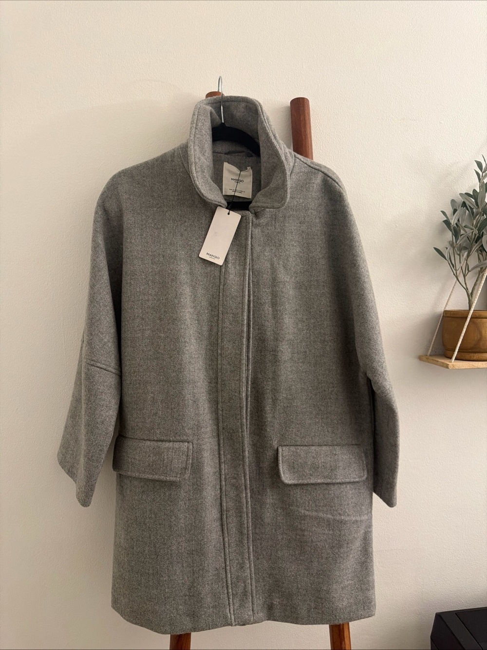 NWT Mango oversized coat